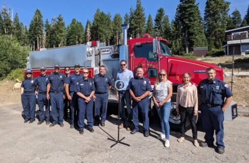 Tahoe water agency and fire protection district